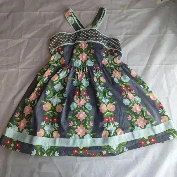 Matilda Jane Hello Lovely Saturday Afternoon Pontoon Floral Girls Tunic Top 10 - Picture 1 of 9